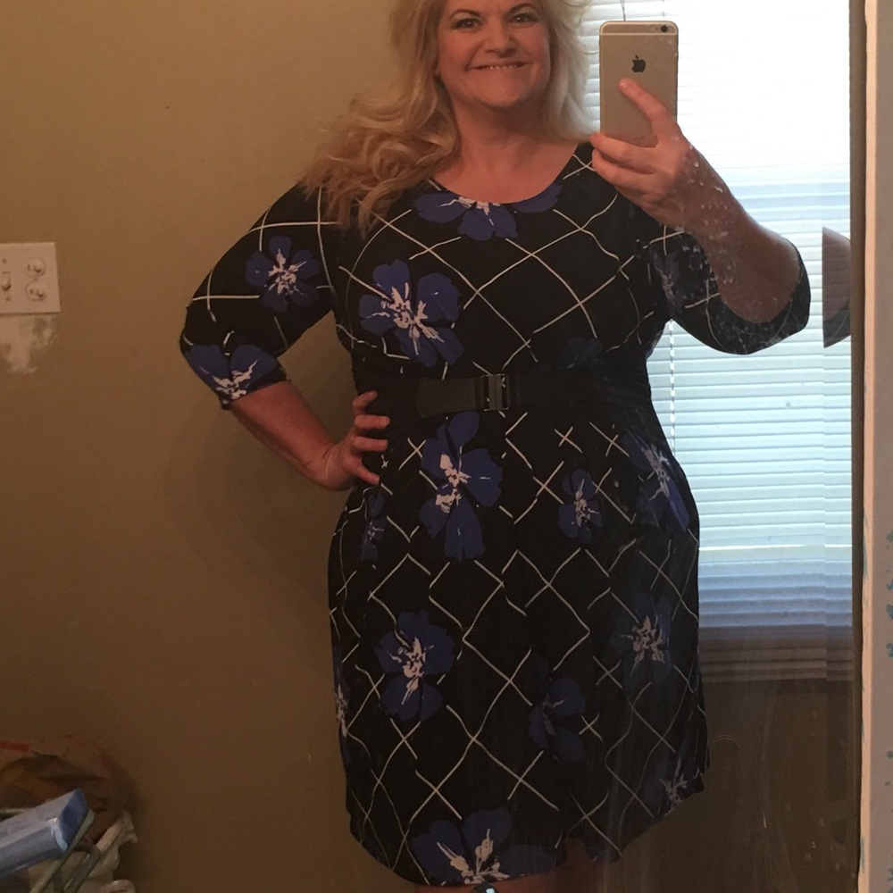 Lane Bryant floral dress